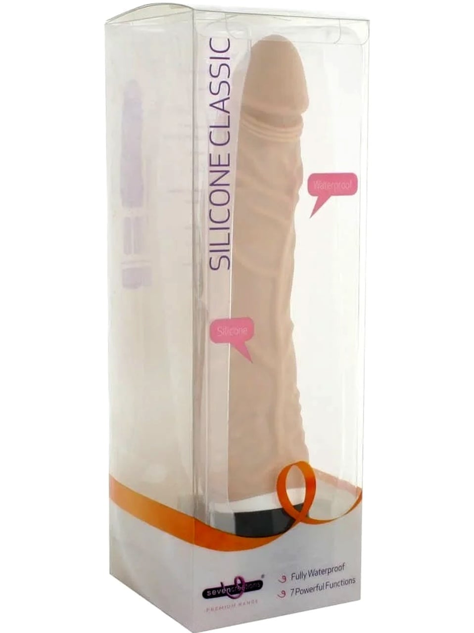 Silikonski vibrator | Classic Flesh