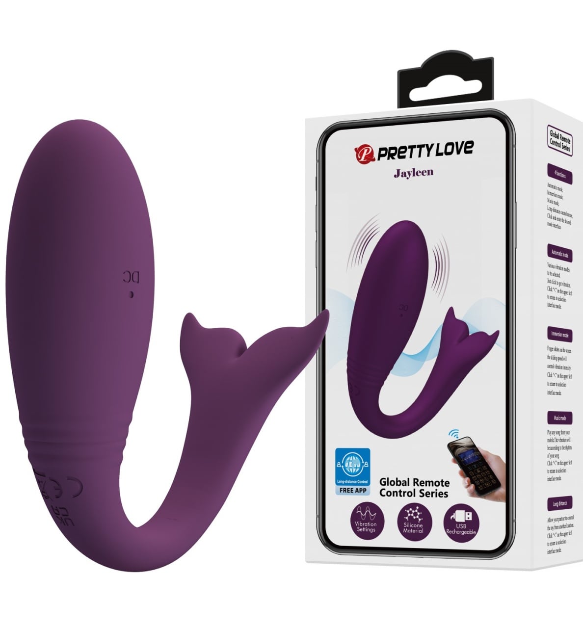 Kit vibrator za parove sa aplikacijom | Jayleen