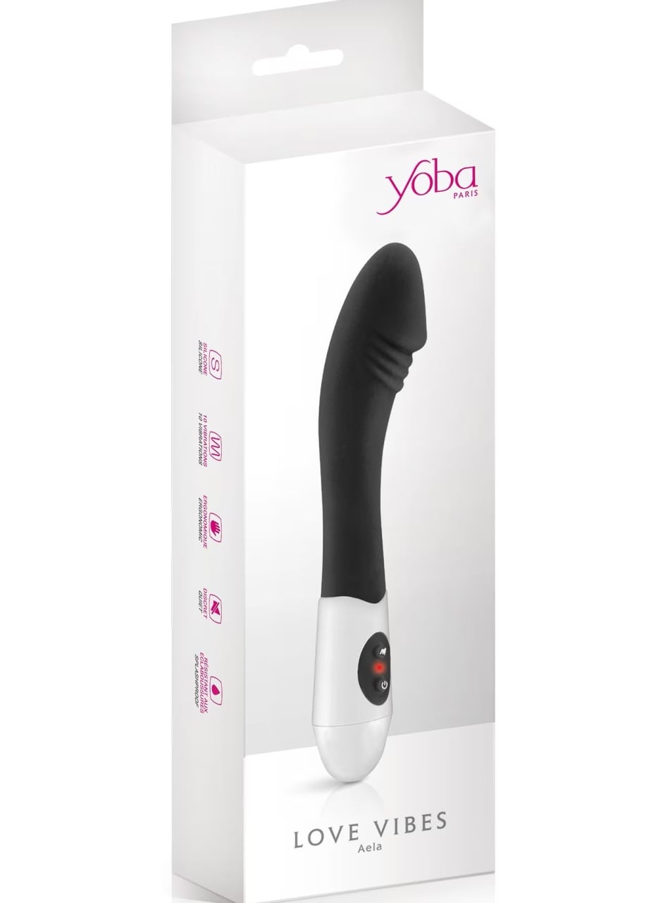 Silikonski vibrator | Aela Black