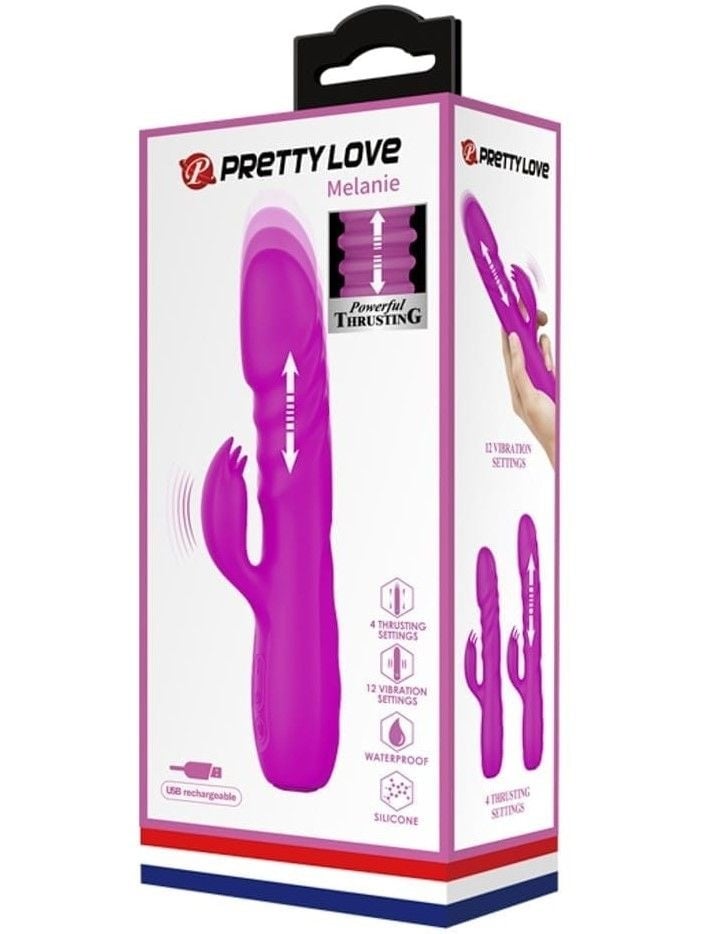 Pokretljivi silikonski vibratoe | Melanie