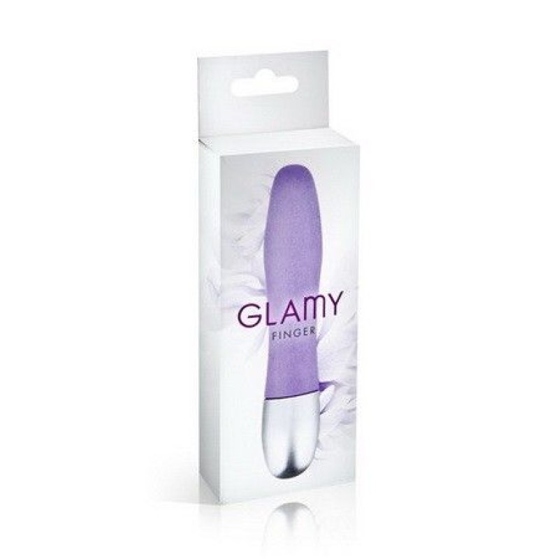 Glamy finger purple