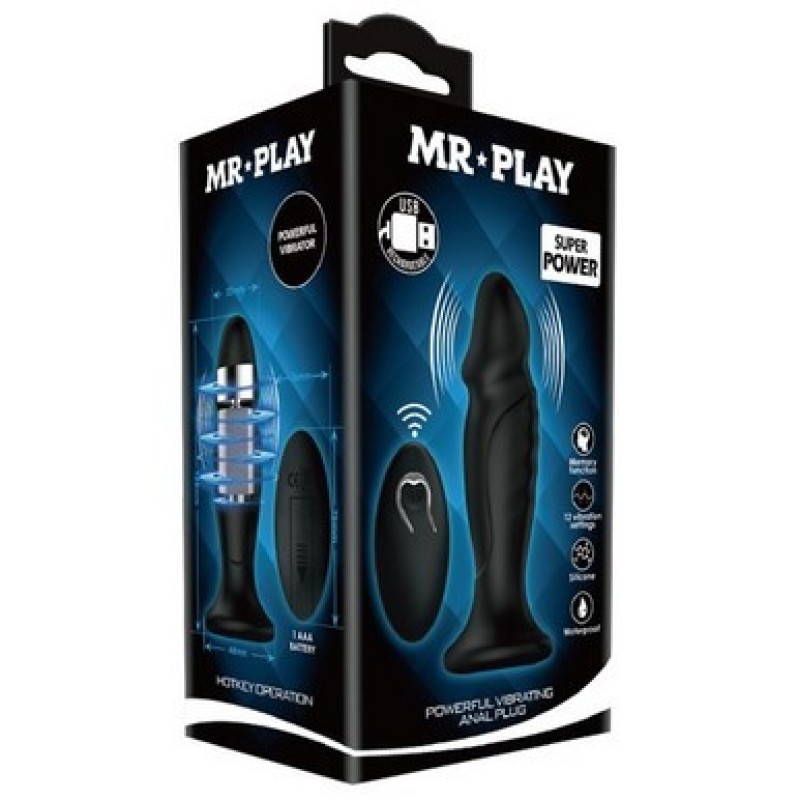 Mr-play vibro plug wir.