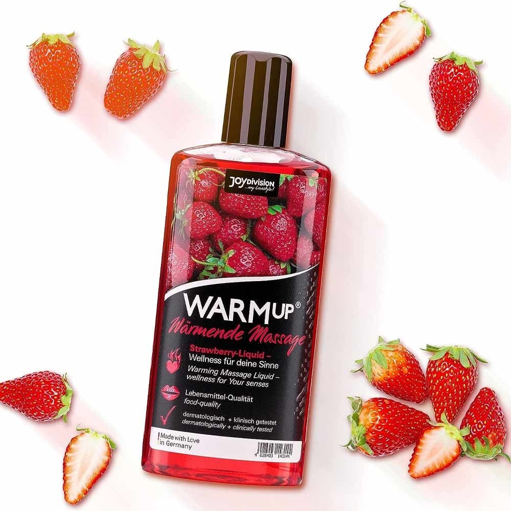 Ulje za masažu sa grejućim efektom | Warm Up Jagoda 150 ml