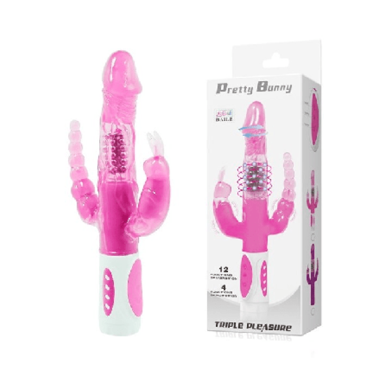 Pretty love triple bunny