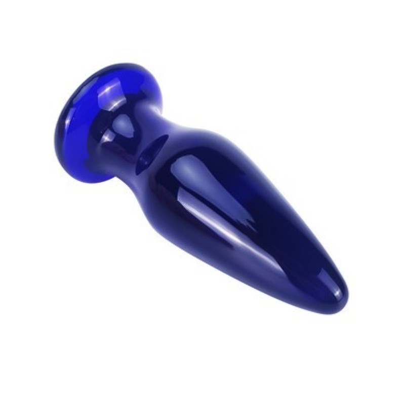 Shining vibro glass plug